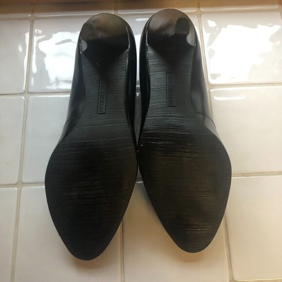 ENZO ANGIOLINI BLACK patent leather stacke… - Picture 6 of 8